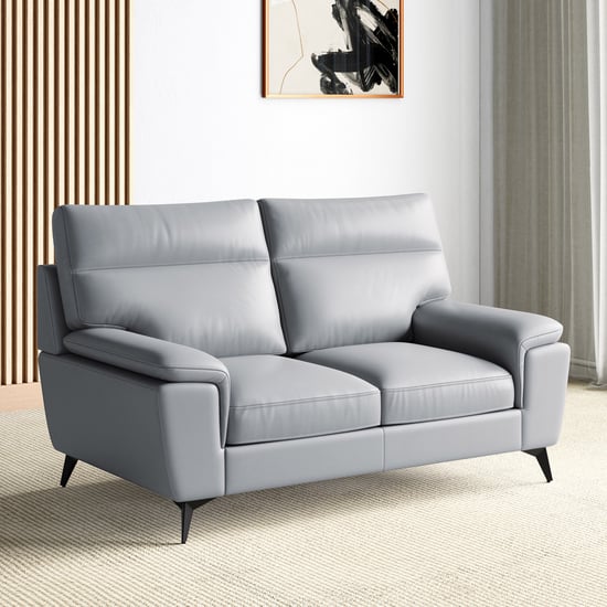 Aprilla NXT Half Leather 2-Seater Sofa - Customized Furniture