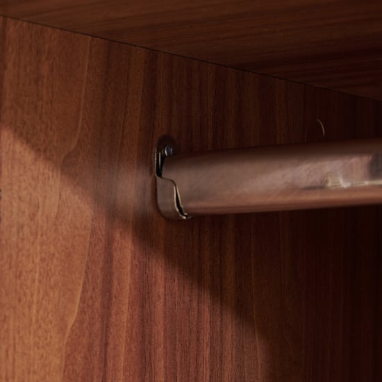 Helios Alton 3-Door Wardrobe  - Walnut