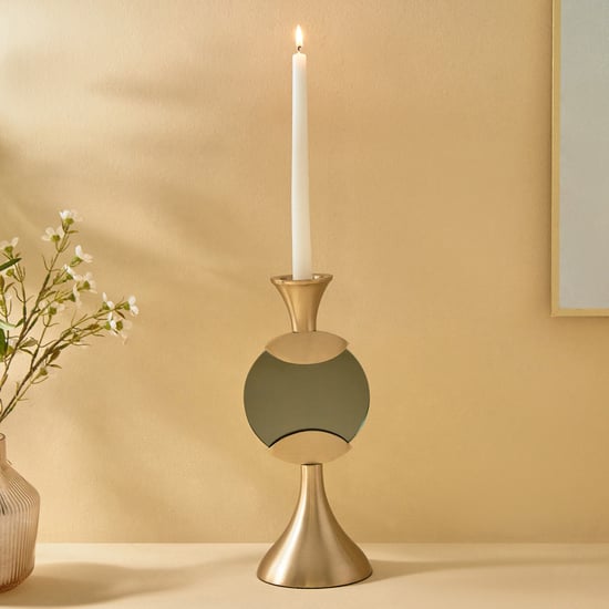 Blanco Blake Metal Tappered Candle Holder