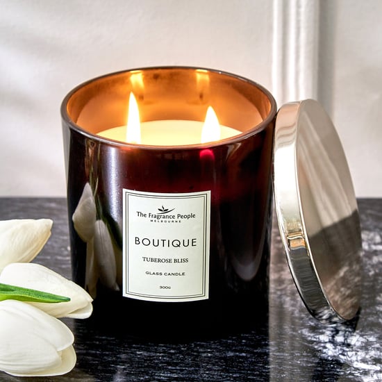 Boutique Tuberose Bliss Scented Jar Candle