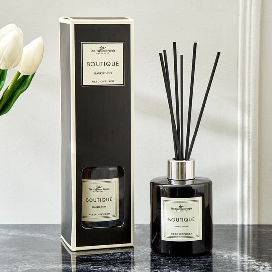 Boutique Sparkle Noir Reed Diffuser Set