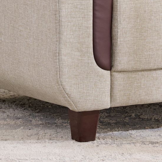 Berry Fabric 3+2+1 Seater Sofa Set - Beige
