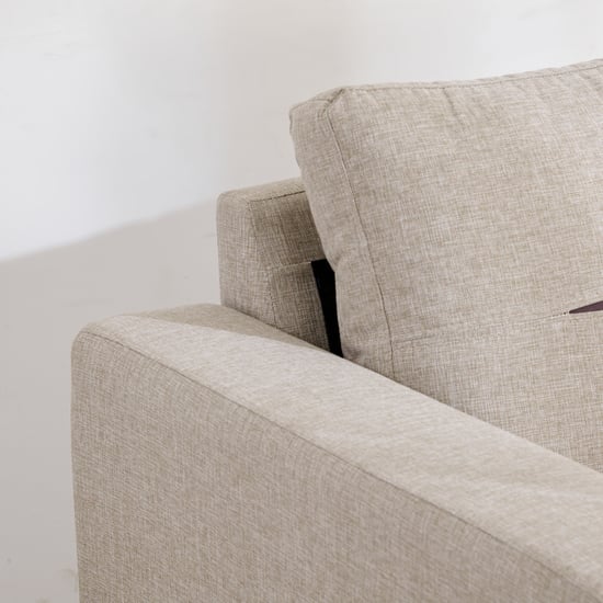 Berry Fabric 3+2+1 Seater Sofa Set - Beige