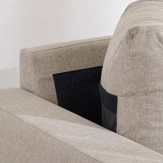 Berry Fabric 3+2+1 Seater Sofa Set - Beige