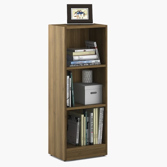 Helios William 3-Tier Book Shelf - Brown