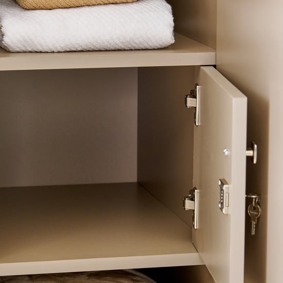 Helios Spacewood Kosmo Astor 4-Door Wardrobe - Beige