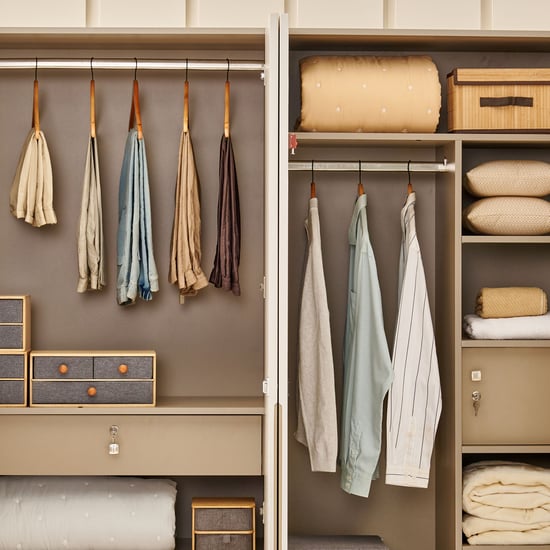 Helios Spacewood Kosmo Astor 4-Door Wardrobe - Beige