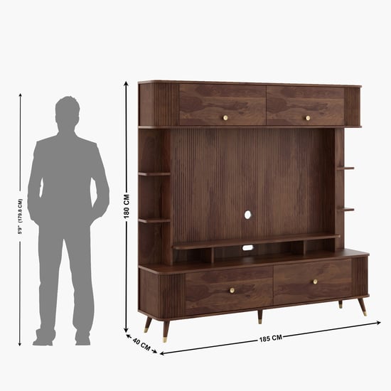 Helios Apollo TV Unit - Brown