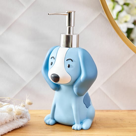 Slate Everland Kids Polyresin Puppy Soap Dispenser - 320ml