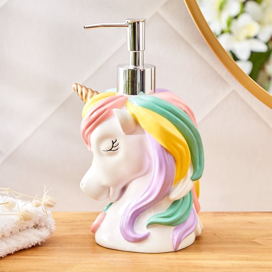 Slate Unicorn Kids Polyresin Soap Dispenser - 320ml