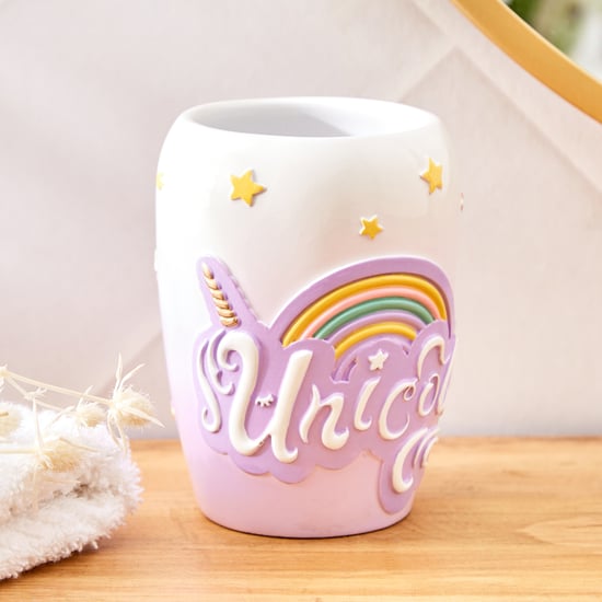 Slate Kids Polyresin Unicorn Tumbler