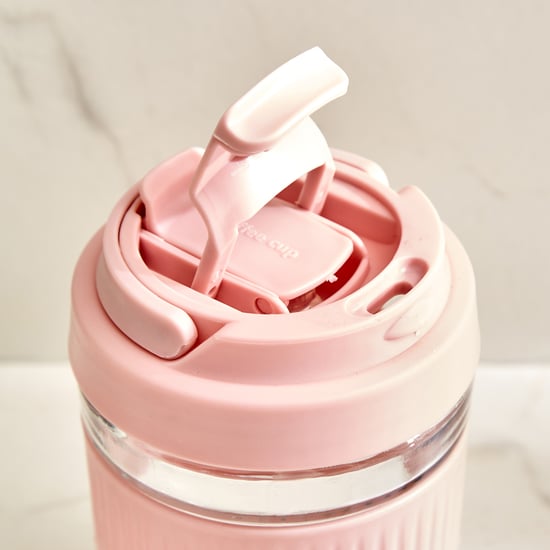 Fiesta Cole Set of 2 Glass Travel Mugs - 380ml