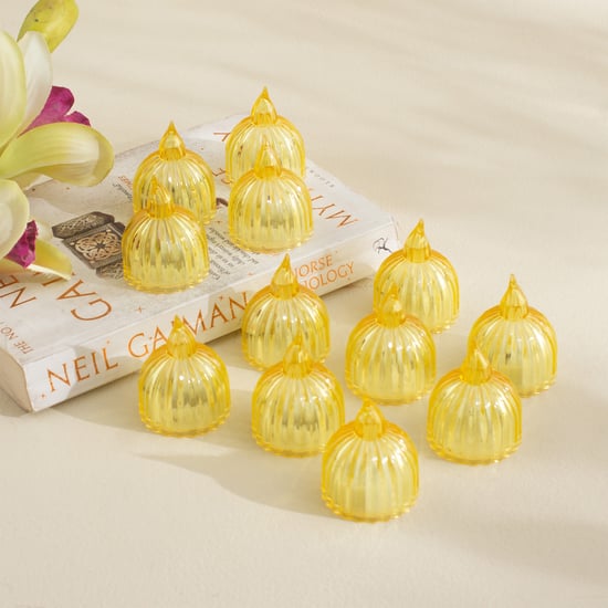 Serena Flash Set of 12 Decorative LED T-Lights