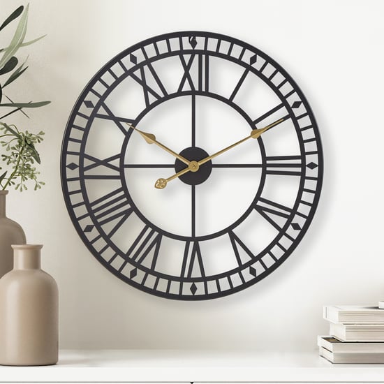 Casablanca Pioneer Metal Wall Clock - 60cm