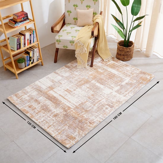 Paradis Rafael Nylon Woven Carpet - 180x120cm | Beige | Nylon