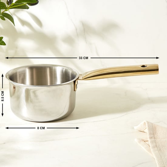 Gravis Stellar 3Pcs Tri-Ply Stainless Steel Induction Compatible Cookware Set