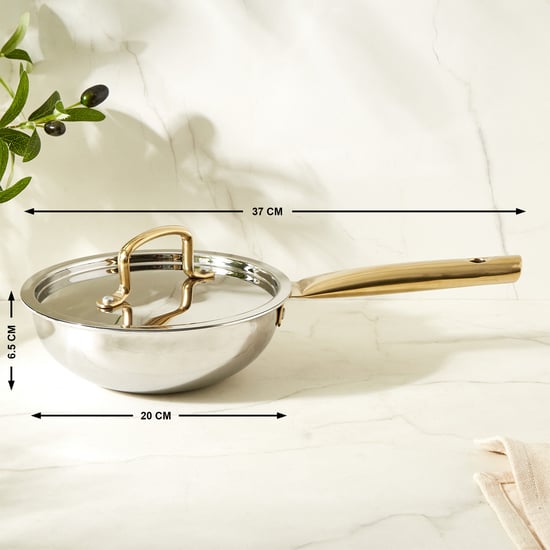 Gravis Stellar 5Pcs Tri-Ply Stainless Steel Induction Compatible Cookware Set