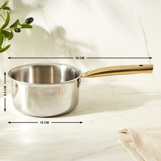 Gravis Stellar 5Pcs Tri-Ply Stainless Steel Induction Compatible Cookware Set