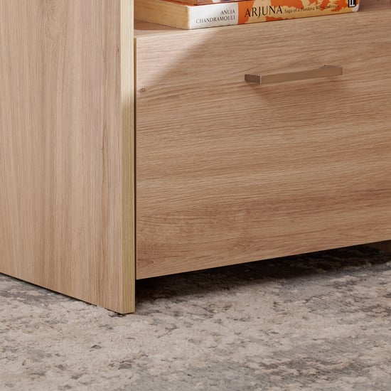 Helios Alton Box Storage King Bed with Bedside Table