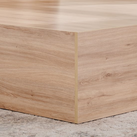 Helios Alton Box Storage King Bed with Bedside Table