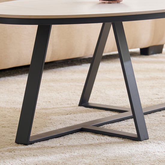 Harper Sintered Stone Top Coffee Table - White