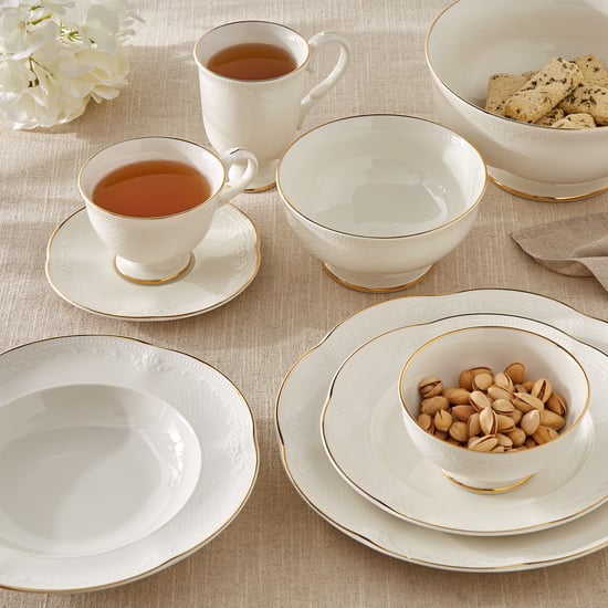 Marshmallow Ext Sicily Porcelain Cereal Bowl - 550ml