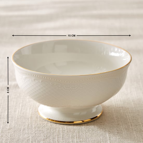Marshmallow Ext Sicily Porcelain Cereal Bowl - 550ml