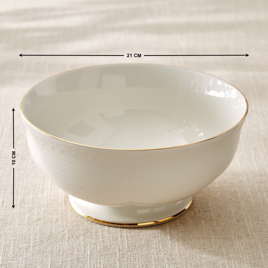 Marshmallow Ext Sicily Porcelain Serving Bowl - 1.4L