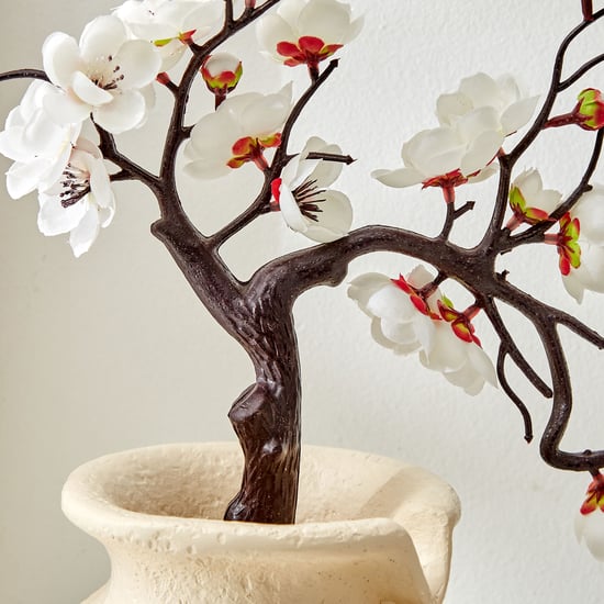 Alpine Polyresin Flower Pot Water Fountain - 15.5x38cm