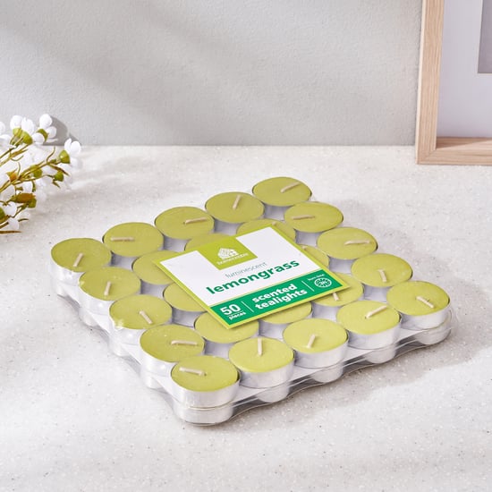 Luminescent Pack of 50 Jasmine Scented T-Light Candles
