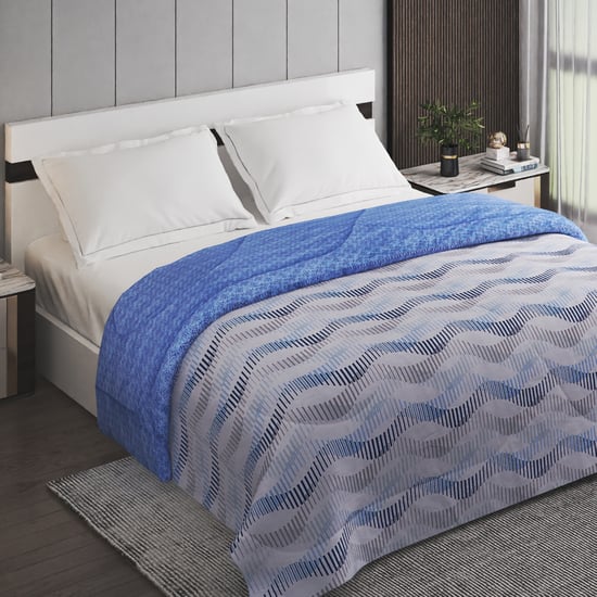 Oxford Zilt Arona Cotton Printed Double Comforter