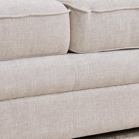Botanical NXT Fabric 3-Seater Sofa with Cushions - Grey | Grey