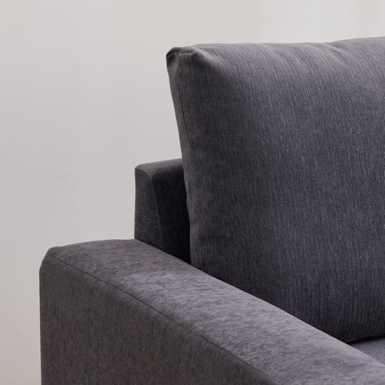 Woodland Fabric 3-Seater Sofa Bed - Grey