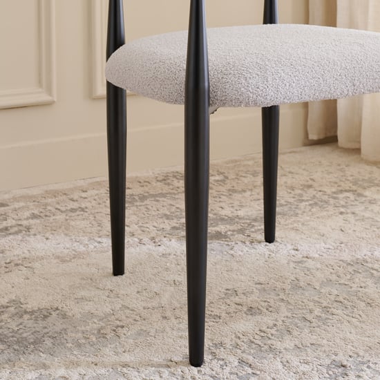 Agatha Fabric Accent Chair - Cream