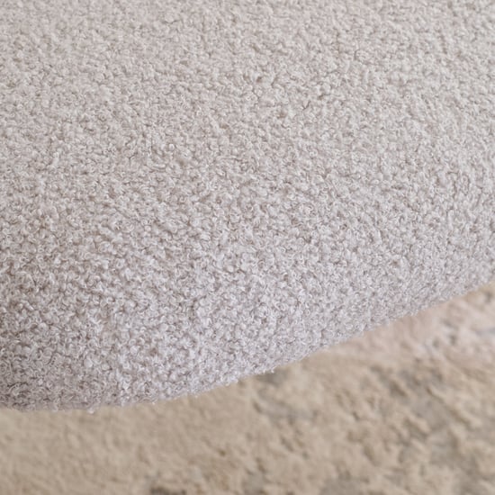 Agatha Fabric Accent Chair - Cream