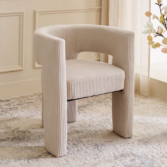 Frey Fabric Accent Chair - Beige