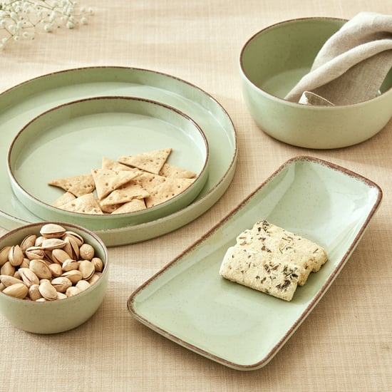 Meadows Plato Melamine Dinner Plate 25cm Mint Melamine