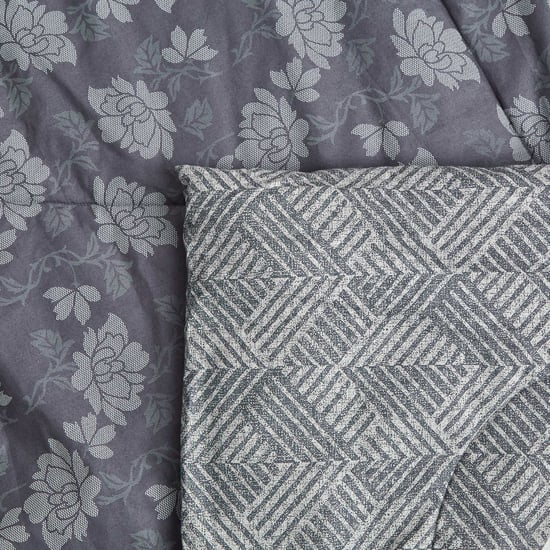 Chime Aspen Cotton 4Pcs Printed Double Bed-In-A-Bag Set