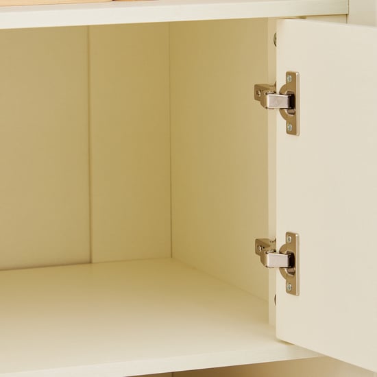 Senorita 4-Door Wardrobe with Mirrors - Cream