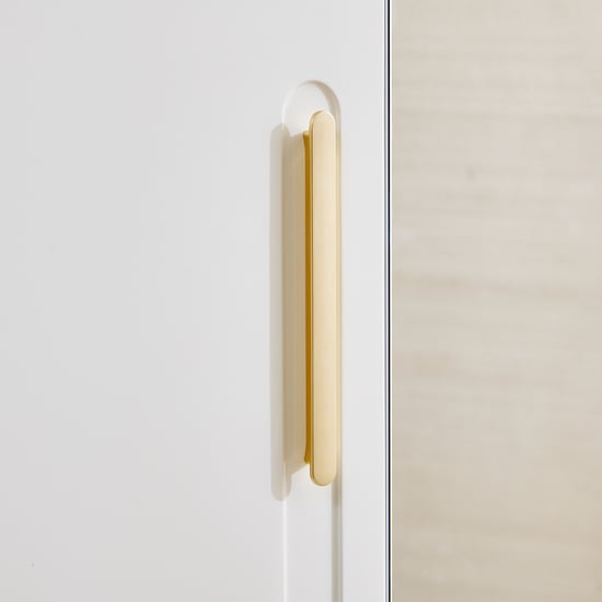 Senorita 4-Door Wardrobe with Mirrors - Cream