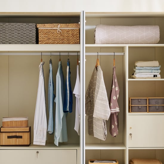 Senorita 4-Door Wardrobe with Mirrors - Cream