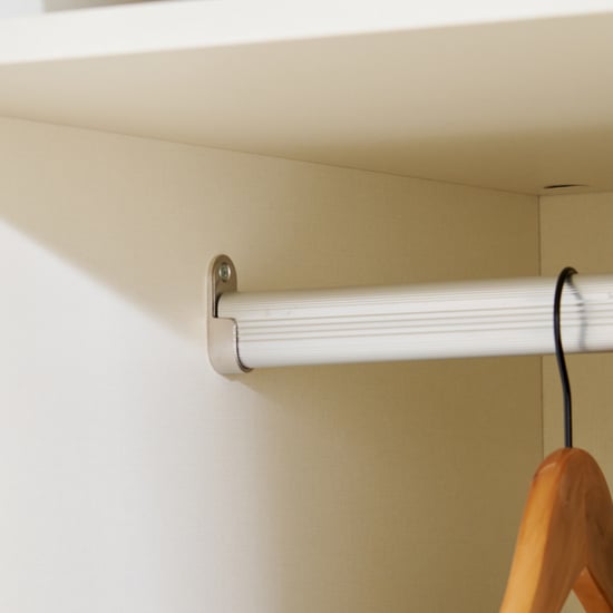 Senorita 4-Door Wardrobe with Mirrors - Cream