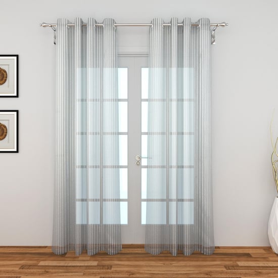 Corsica Vegas Reno Set of 2 Sheer Door Curtains