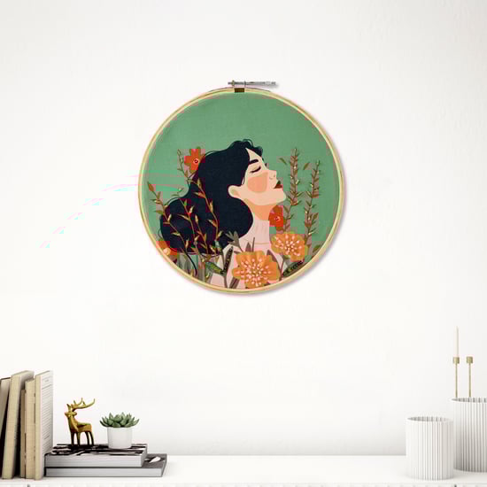 Lets Garden Poly Canvas Decorative Wall Hanging