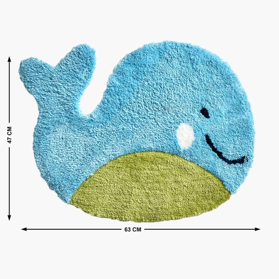 Slate Kids Dolphin Anti-Slip Bath Mat - 63x47cm