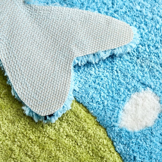 Slate Kids Dolphin Anti-Slip Bath Mat - 63x47cm