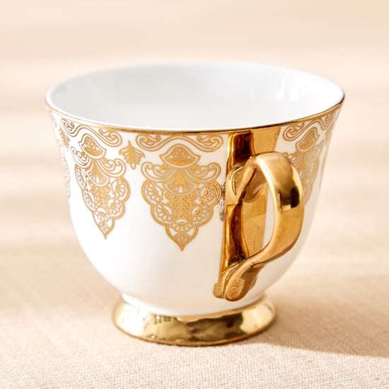 Midas Damask Bone China Cup and Saucer - 150ml