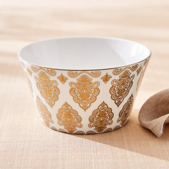 Midas Damask Emily Printed Serving Bowl - 470ml