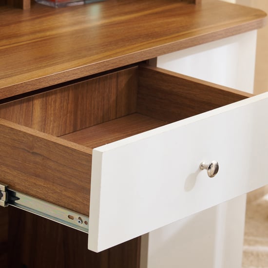 Helios Nolan Dresser with Mirror and Stool - Teak