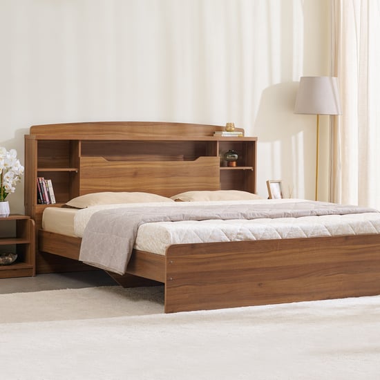 Helios David Smith King Bed - Teak